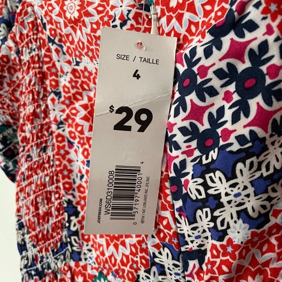 NWT Joe Fresh - Patterned Dress - Picture 4 of 4